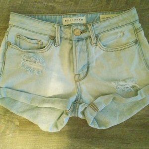 Bullhead Girlfriend Denim Shorts